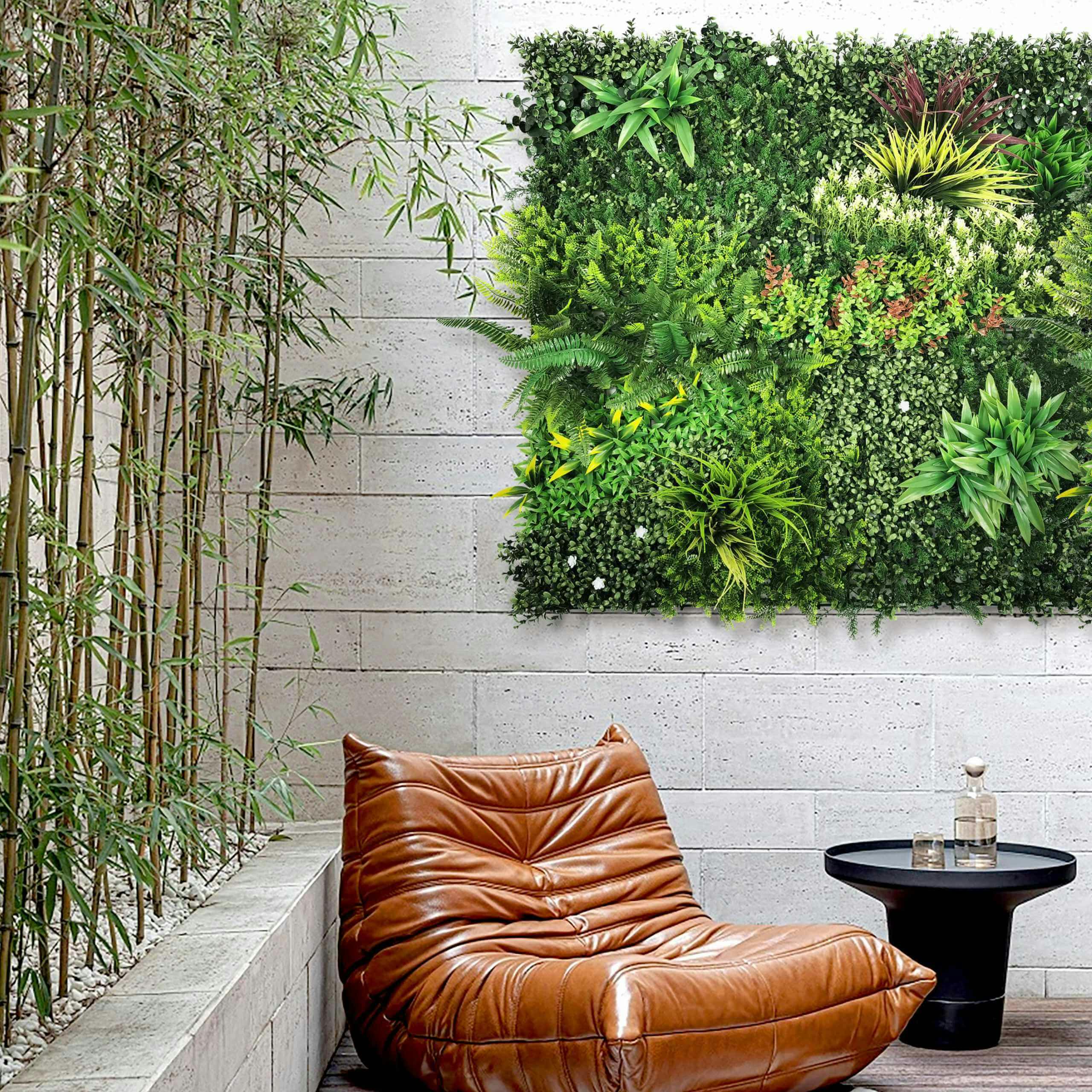Artificial Greenery Screens & Green Walls | Awe & Bloom